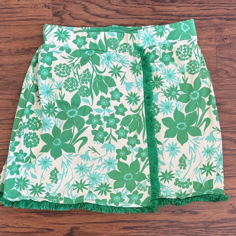 Spartina 449 Green Floral Skort
